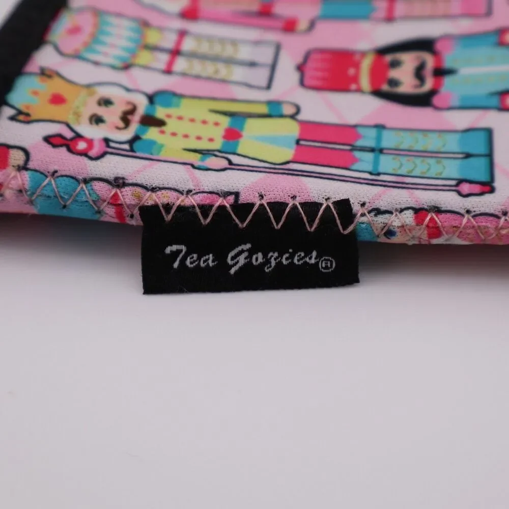 Nutcracker Christmas Themed Insulated Tea Gazies Sleeve